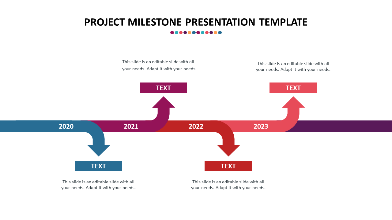 project milestone presentation template